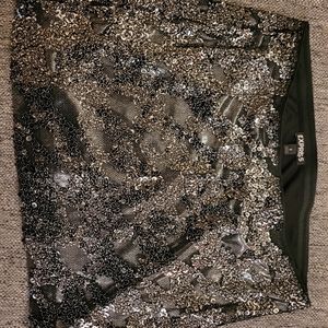 Sequin skirt
